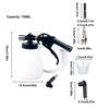 Brake Fluid Bleeder Kit 1L Portable Vacuum Fluid Pump For Brakes Professional Brake Flush Machine Pneumatic Brake Bleeder For