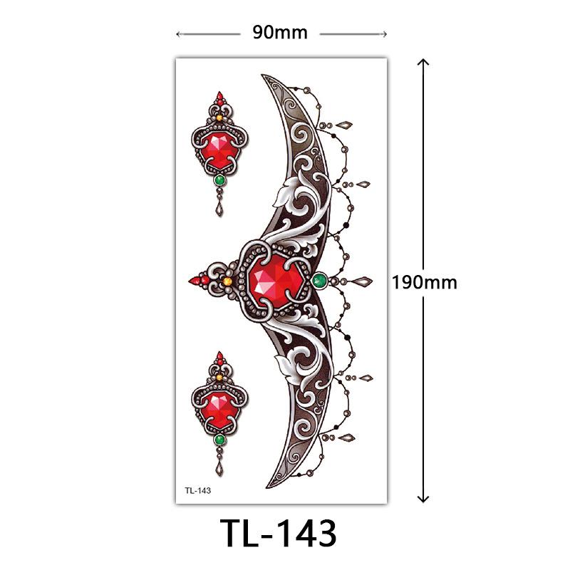 Flower Tattoo Stickers, Color Sketch Tattoo Stickers, English Letters, Wedding Photography Tattoo