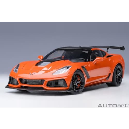 AUTOart 1/18 Scale Chevrolet Corvette (C7) ZR1 Orange Finished Product