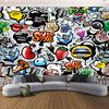 3d Graffiti Wallpaper For Walls Street Graffiti 3d Wall Mural Bedroom Living Room Corridor Wall Mural Wallpaper
