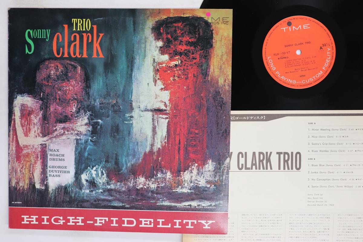 

Виниловая пластинка SONNY CLARK Sonny Clark KUX100VT TIME 1978 Япония Джаз Б/У