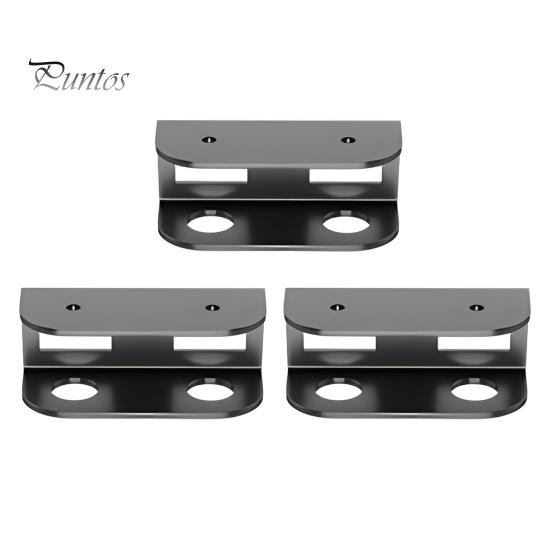 3Pcs Under-Desk Laptop Storage Mount Strong Load-bearing High Stability Easy Installation Laptop Holder Notebook Storage Organizer