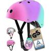 Kinder Skateboardhelm - TÜV Rheinland GS-zertifiziert - Ab 3 Jahren - Kinder Mädchen Fahrradhelm - Deutsche Marke Kinderhelm - Skateboardhelm
