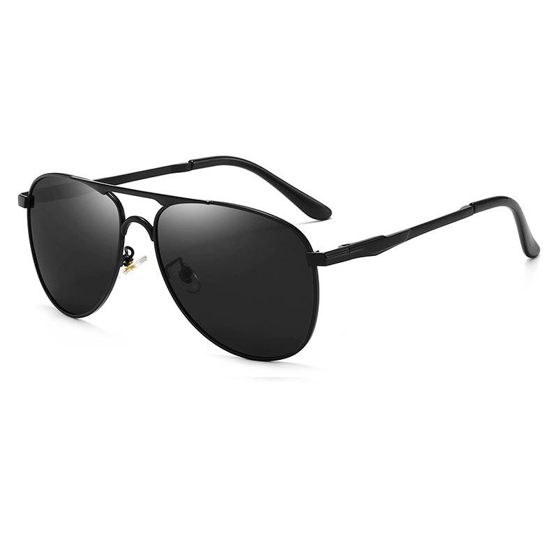 

Pilot Polarized Sunglasses For Men Women Classic Retro Driving Fishing Sports Sun Glasses Fashion Popular Male Eyewear Goggle No Box чорний