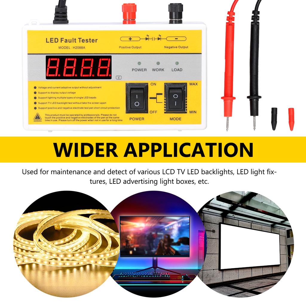 Portable LED Maintenance Tester LED Fault Detector TV Backlight Reparing Tool Multifunctional LED Lamp Beads and Light