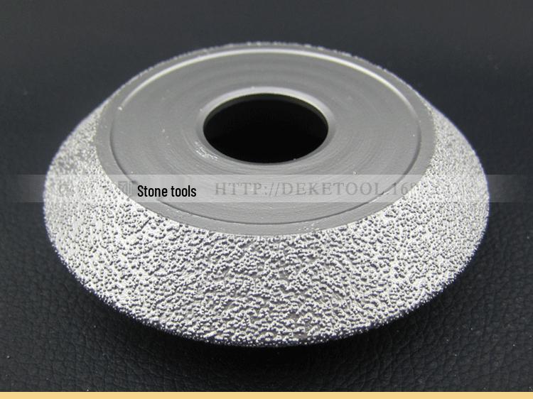 V-Shaped Brazed Diamond Stone Grinding Wheel