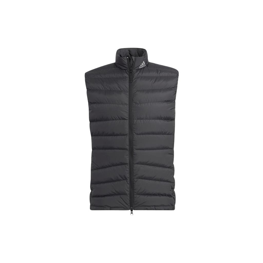 adidas Down Vests Men's Black Stand Collar Moderate Other HG5768