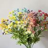 Artificial Daisy Flowers Silk Fake Chamomile Flowers Stamen Small Daisy for Wedding Home Table Decor