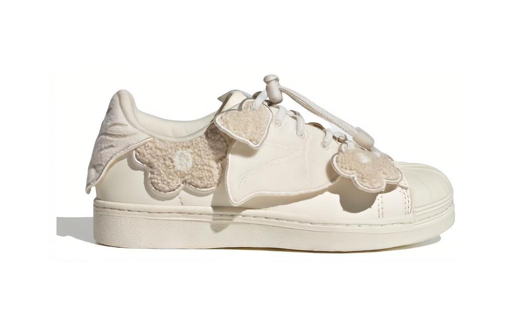 Melting Sadness x Adidas Originals SUPERSTAR 360 C Niedrige Skateboard-Schuhe Elfenbein Kinder im Alter von 3-7 Jahren HR1634
