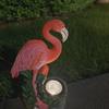 Clearance Solar-Powered Resin Flamingo Garden Lamp - Waterproof Outdoor Decoration