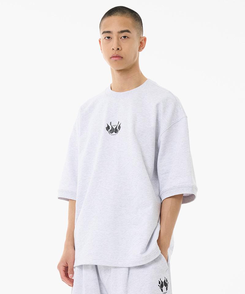 Life Work Mechanic Logo Short Sleeve T-Shirt W.M.Grey/M