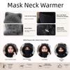 Windproof Hooded Scarf Hat Thickened Mask Neck Warmer Japanese Style Cap Cat Ears Beanie  Travel