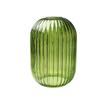 Decorative Cover Striped Glass Lamp Shade Lantern Shaped Vertical Striped Table Lamp