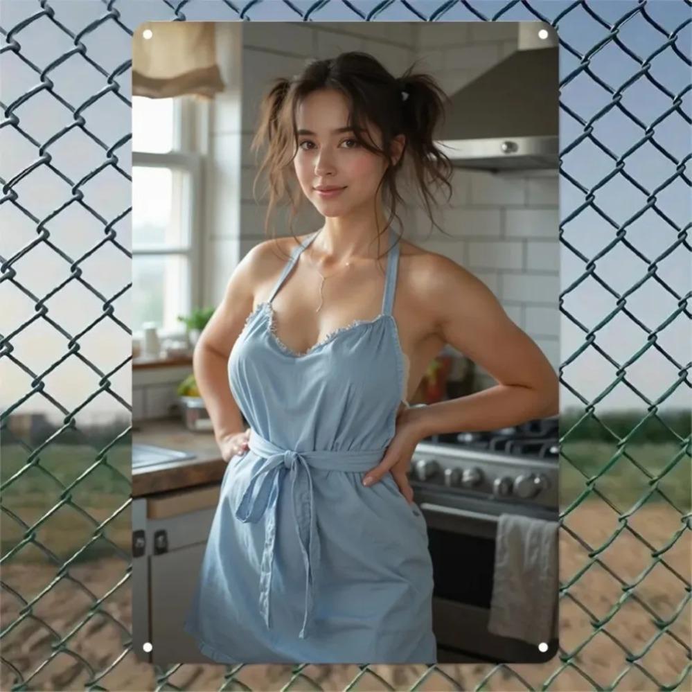 Винтажное Алюминиевое Настенное Искусство Ретро Декор Дома Спальня Кухня Бар 20x30cm