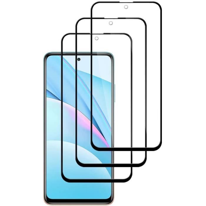 Displayschutz - Xiaomi - Mi 10T lite 5G - 3er-Pack - Gehärtetes Glas 9H - Hohe Empfindlichkeit
