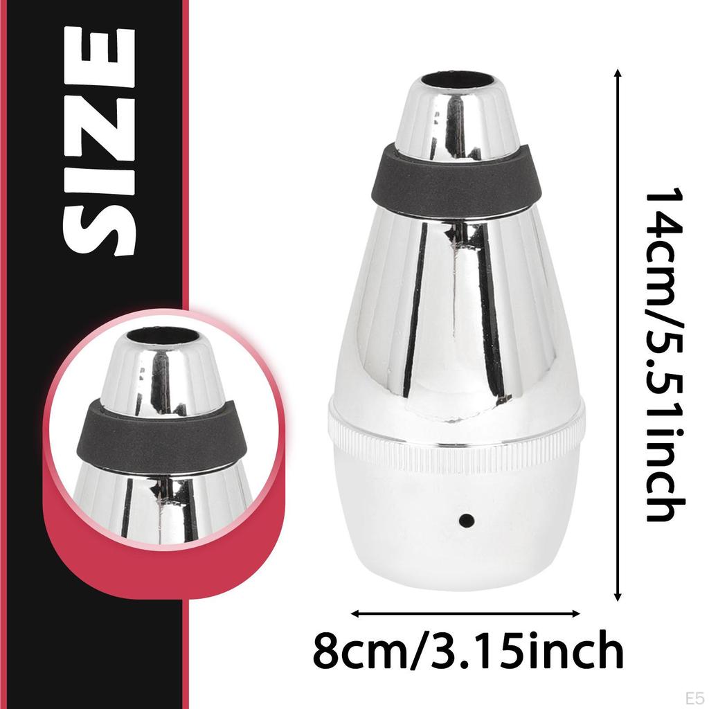 Dämpfer für Trompete Klangabschwächung Leichtgewichtiges Zubehör Tragbarer Ersatz