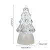 LED Light Up Christmas Tree Decoration Luminous Desktop Ornament Decor Decorative Party Supplies for Home or Offices