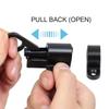 Automatic Aluminum Alloy Spring Latch Self Closing Slide Bolt Door Window Security Pull Ring Gate Latch Lock