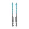 Carbide Drill Bit Eccentric Drill Bit Brown Drilling Reduced Vibration Technology Triangular Spiral Design For Electric Drill