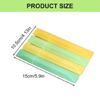 4 Pieces Ergonomic Grip Highlighter 4 Color Soft Chiseled Tip Highlighter Marker for Scrapbooking Journal Card Making