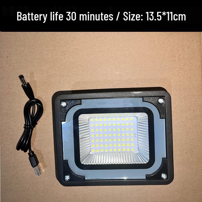 Emergency LED Floodlight for Camping, Night Markets, and Power Outages