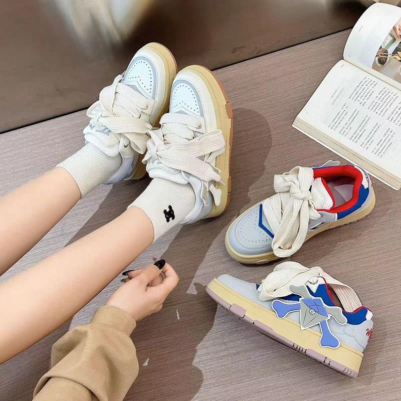 Cool Korean Matching Women's Shoes 2025 Summer New Cross-strap Silver Sports Shoes for Women