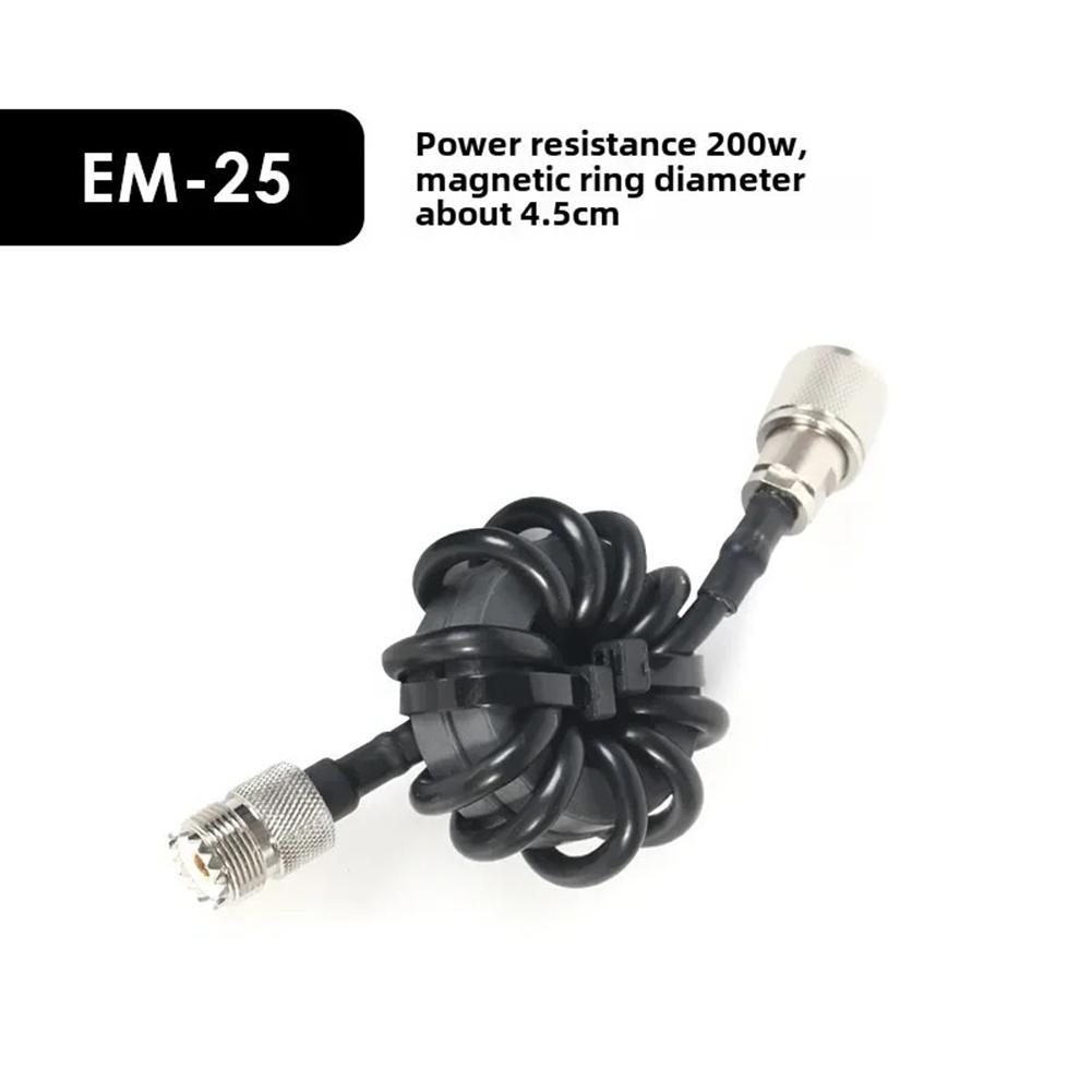 1.8-30MHz Shortwave Choke Magnetic Rings 1.8-30MHz For HF Shortwave Radi EM-25 EM-43o Anti-interference Tool Accessories