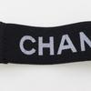Chanel Arm Band Other Miscellaneous Goods Clip Logo Black Rubber/Plated Gold Women Used