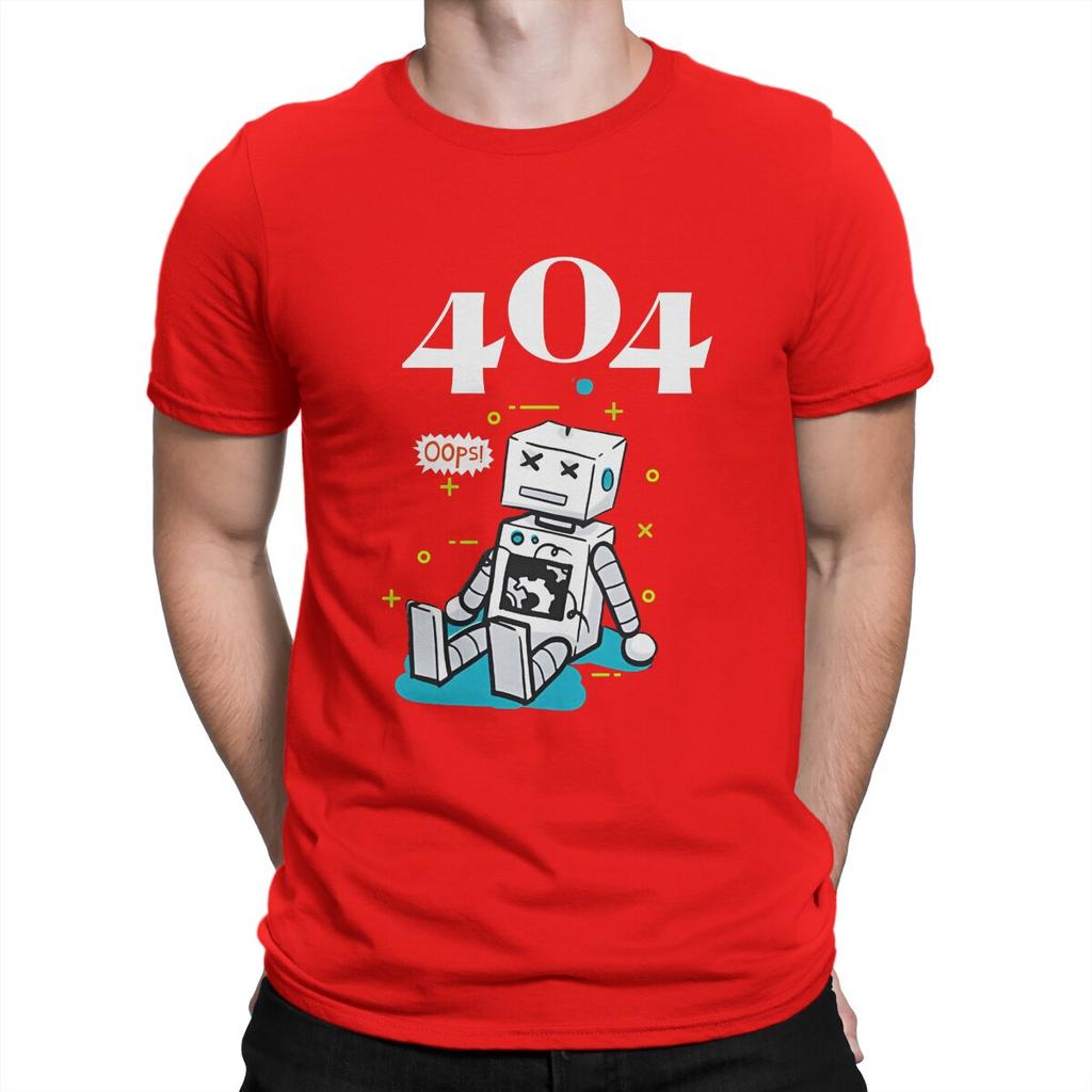 Error 404 Newest TShirt For Men Error 404 Sign Round Neck Pure Cotton T Shirt Personalize Birthday Gifts OutdoorWear