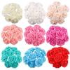 50pcs Artificial Foam Roses In Vibrant Colors Perfect For Wedding Party Decor And Bouquets