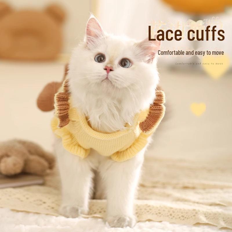 Warm Winter Sweater for Cats and Kittens – Cozy and Cute Apparel for Ragdoll and Small Dogs
