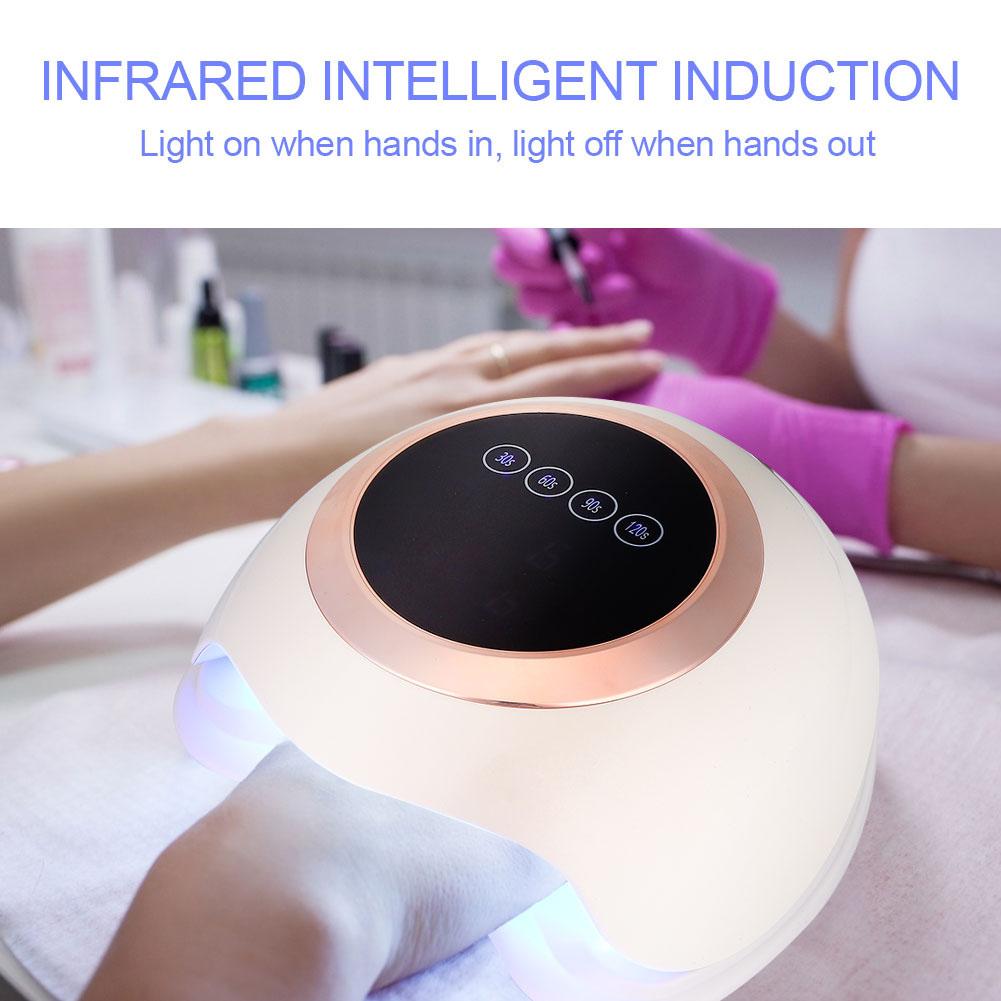 88W 30pcs LED UV Lamp Manicure Nail Gel Dryer Machine with Timer