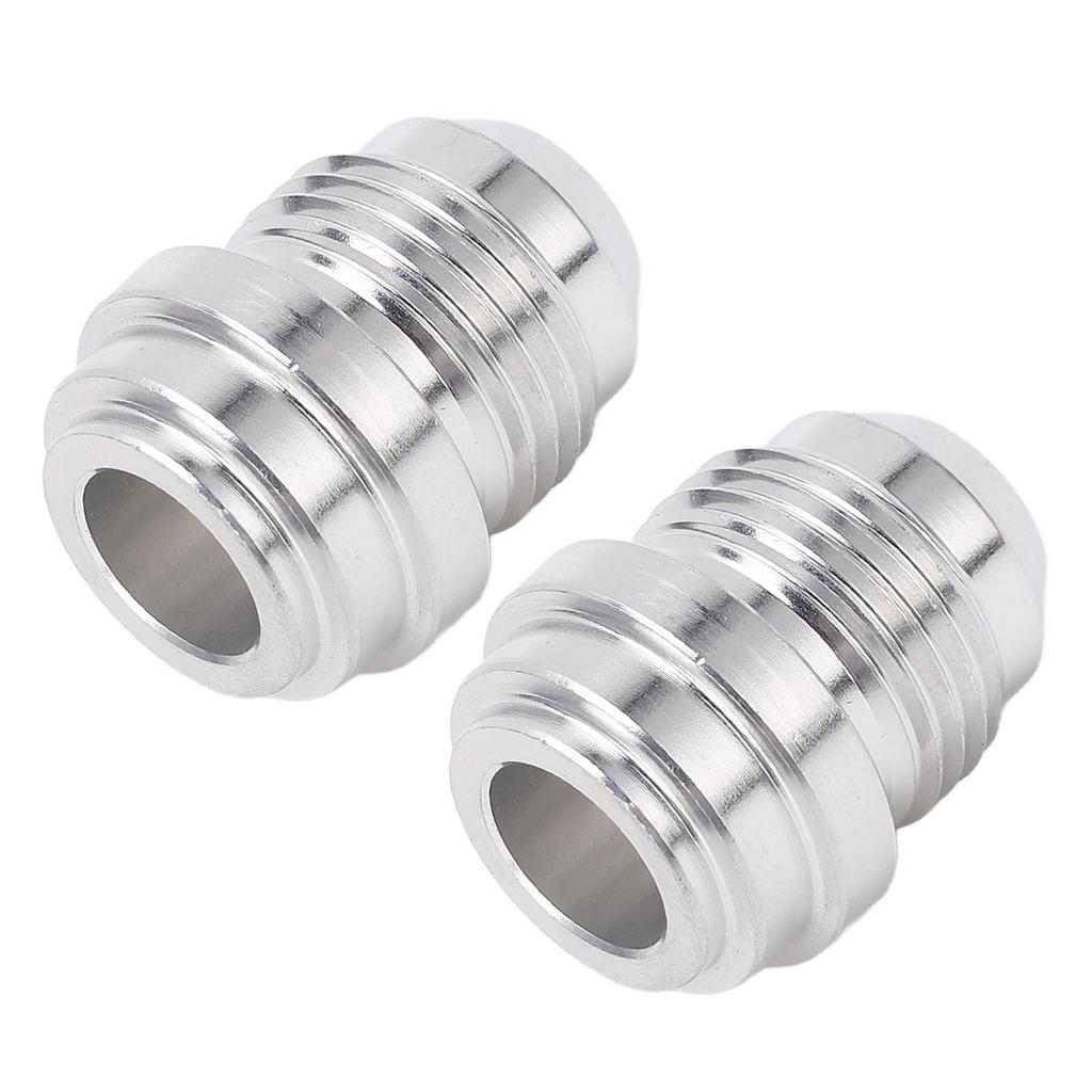 2Pcs Male Billet AN8 6061 T6 Aluminum Alloy 8AN Thread Weld In Fitting Bung Fuel System Parts