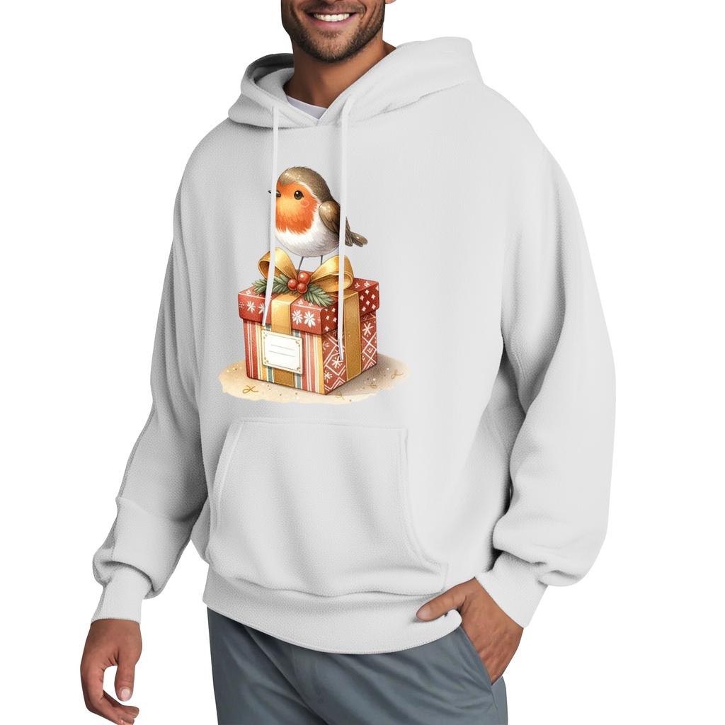 Herrehettegenser, Genser med kontrastfarge, Sporty fritidsjakke