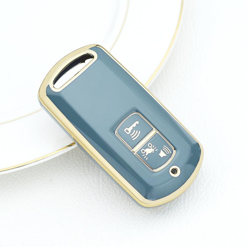 

Силиконовый чехол для ключа-брелока для HONDA Scoopy 2022 Airblade 150 Click 150 VARIO 125 Vario PCX 150 Click 150i SH125 Мотоцикл Чехол-крышка для дистанционного ключа серый