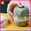 Xiaomi Mini Electric Meat Grinder 250ML Garlic Puree Machine Onion Ginger Chili Chopper Kitchen Food Mixer