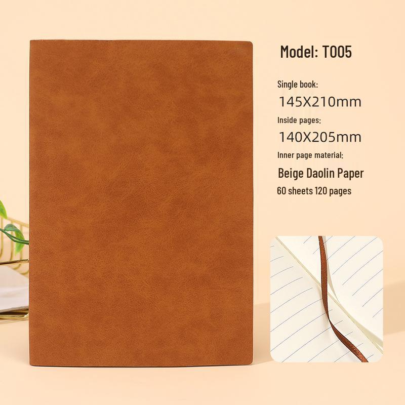 Custom A5 Lined Notebook with Logo Printing for Business Offices