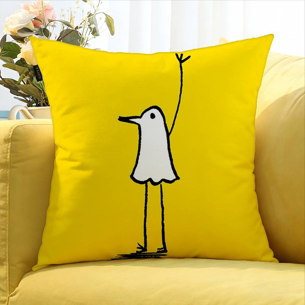 Cartoon G-Goodnight P-unpun World Various Sizes Square Pillow Case For Car Home Bedchamber Decor