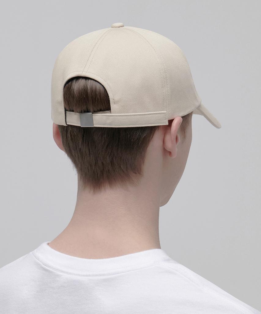 MUSINSA STANDARD Big Size Cotton Ball Cap [Beige]