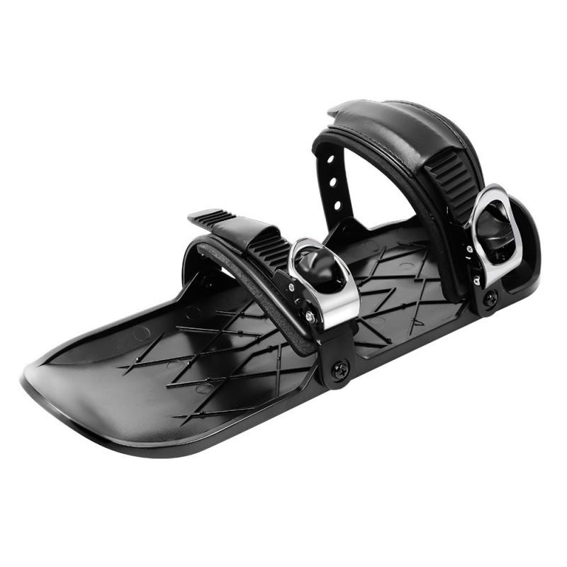 Mini Ski Skates Adults Outdoor Snow Sport Dual-Board Freestyle Skiing Equipment ABS Construction Strong Flex