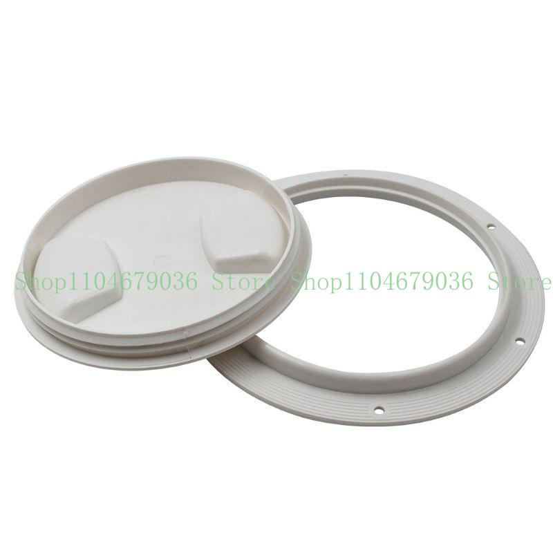 5 inch Non-Slip Deck Plate Corrosion Resistant Marine Access Boat Inspection for Hatch Cover Plate for Marine Boating Wa