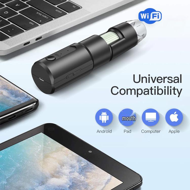 1000x HD Digital Microscope with WIFI for Android and Computer - Ideal for Mobile Phone Repair and Measurement