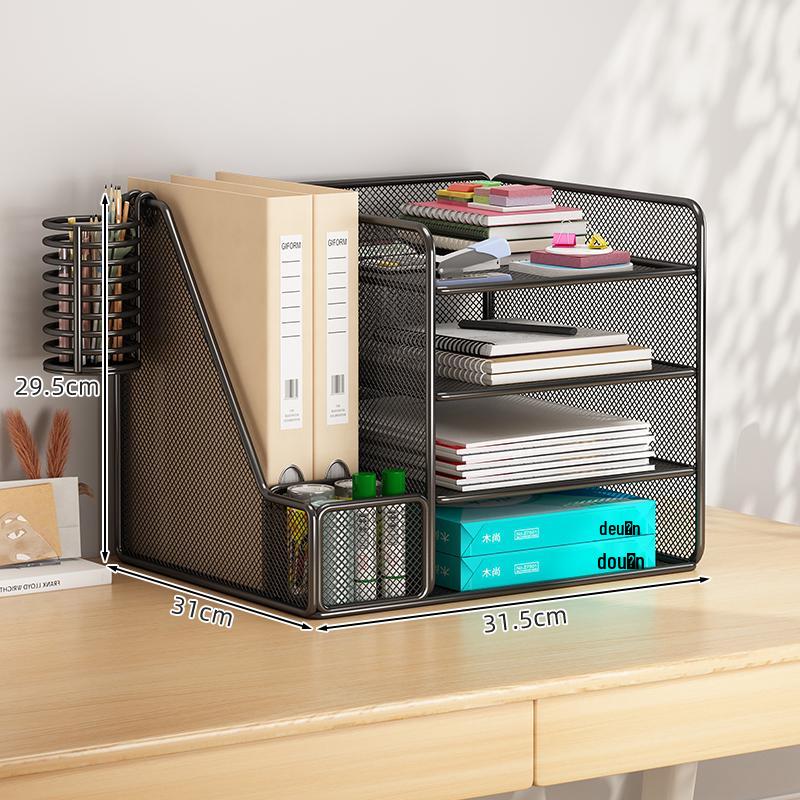 

Багатошаровий настільний органайзер для файлів та стійка для зберігання