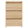 Vidaxl Szafka Nocna, Dąb Sonoma 40X35X62,5 Cm, Materiał Drewnopochodny