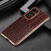 Genuine Cowhide Leather Phone Case for Samsung Galaxy S 25 S24 S23 S25 Ultra S25 Plus S25+ Luxury Back Cover