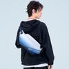 New GOLF Fabric One Shoulder Fanny Pack, Sling Bag Small Men's Ink Wash/Light Blue D251798