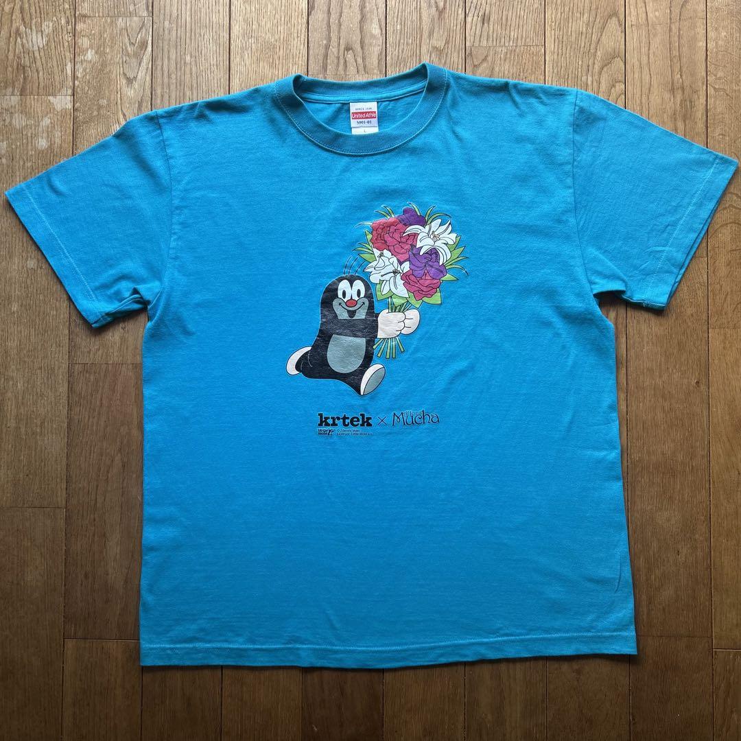 

[Б/У] Чрезвычайно редкая футболка-коллаборация Krtek x Alphonse Mucha, лимитированная для выставки Мухи