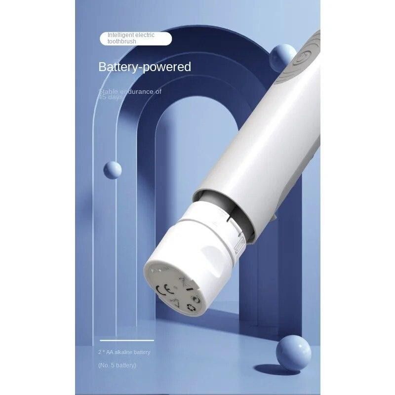 Вращающаяся электрическая зубная щетка для взрослых с круглой головкой — фото 4
