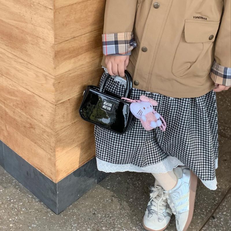 Minimalist Stylish Mini Handbag Kids Teens Laser Shiny Finish Unique Patterns