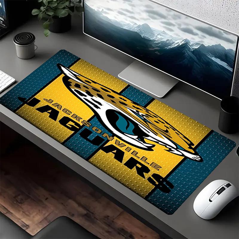 Jacksonville Jaguars Theme Mouse Pad, Non Slip Rubber Base, Multifunctional Office & Home Decor, Perfect for Workspace Personalization.